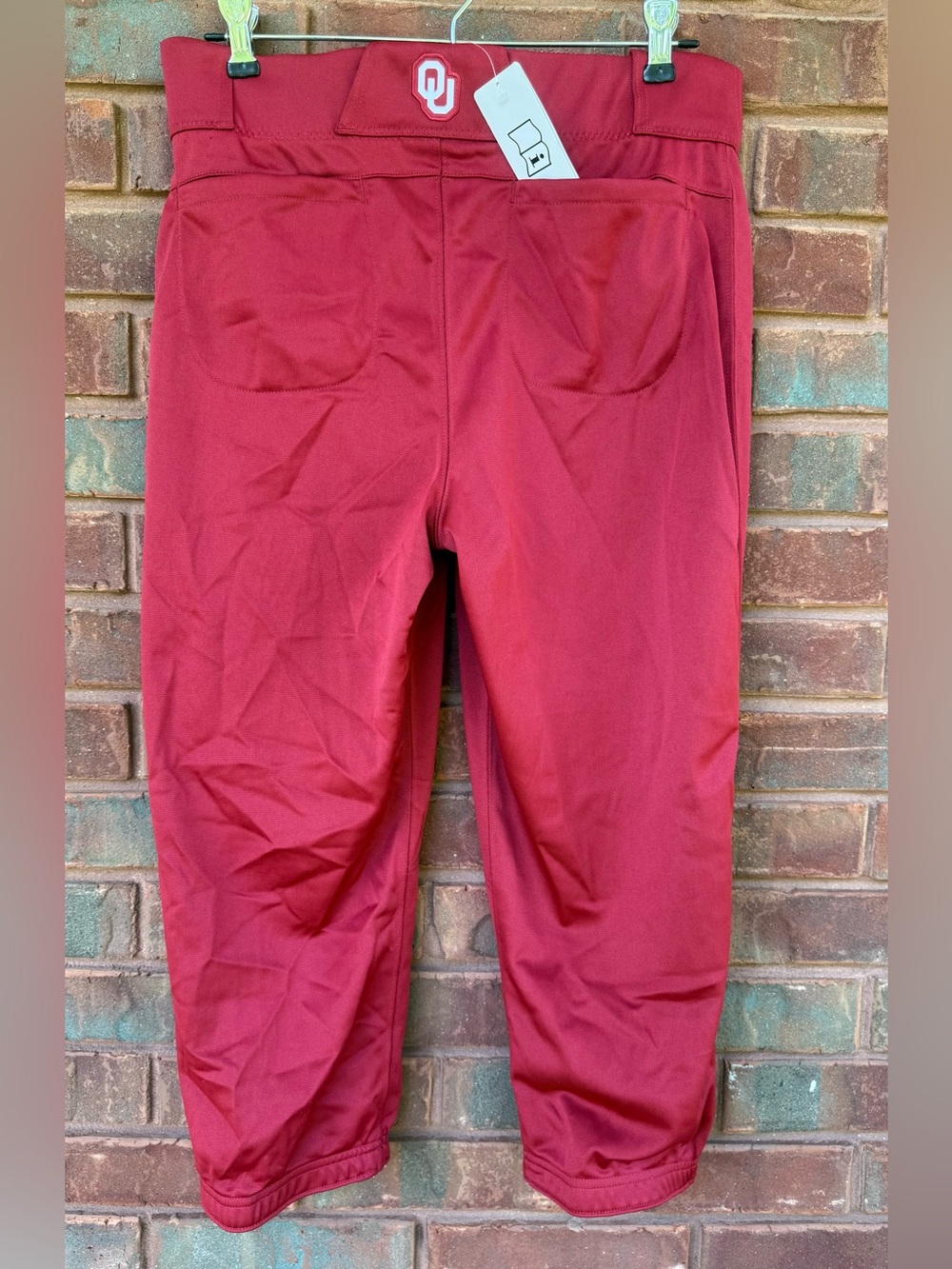NEW Nike Oklahoma Sooners OU Women's Vapor Select2 Softball Pants Crimson Sz M